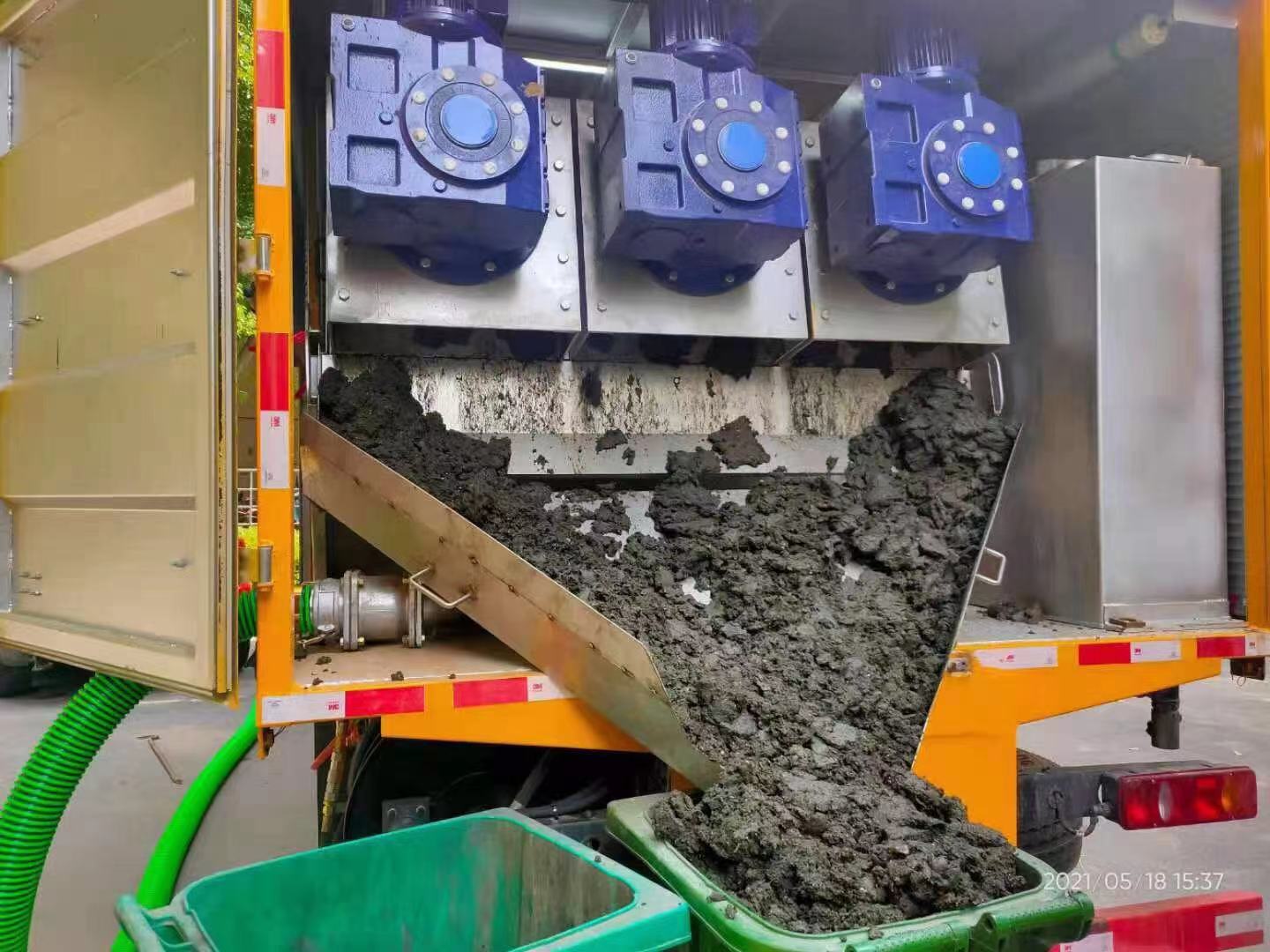 临海化粪池清掏城市维护站-泥浆净化干湿分离处理